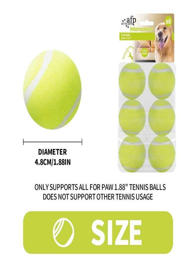 ALL FOR PAWS Dogs Ball Toy, 2" Dog Safety Balls Toy with High Bounce, Exercise and Play Interactive Dogs Tennis Balls Suitable for Ball Launchers - Image 2