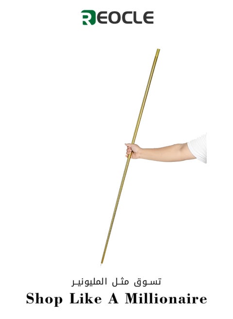 130CM Magic Telescopic Stick Pocket Staff Collapsible bo Retractable Expandable Bow Extendable Portable Expanding Metal Cane Pop Out Wands