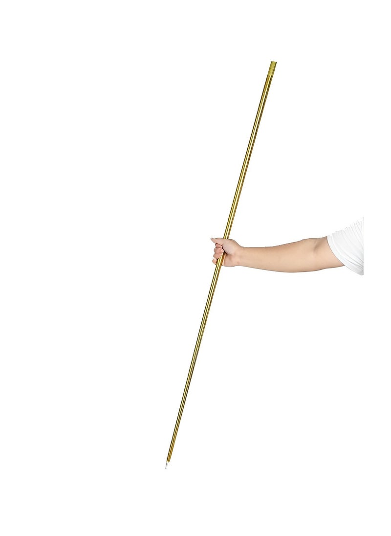 REOCLE - 130CM Magic Telescopic Stick Pocket Staff Collapsible bo Retractable Expandable Bow Extendable Portable Expanding Metal Cane Pop Out Wands - Image 1