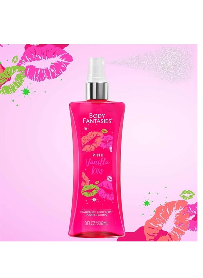 FANTASIES - BODY FANTASIES PINK VANILLA KISS 236 ML - Image 1