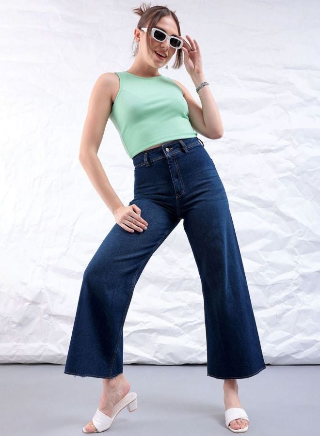 Freehand Women Bootcut Solid High Rise Jeans - Image 5
