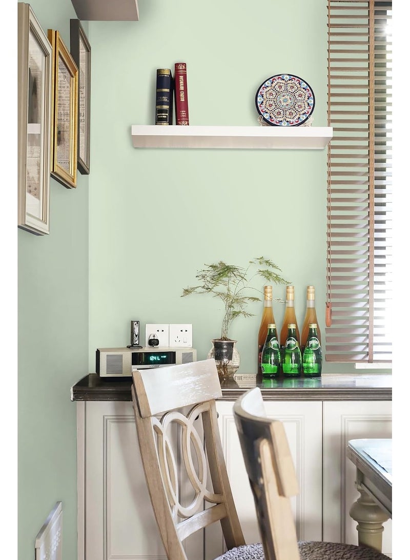 Anna 40CM x 5M Self-Adhesive Waterproof and Moisture-Proof Solid Color Simple Decorative Wallpaper - Image 2