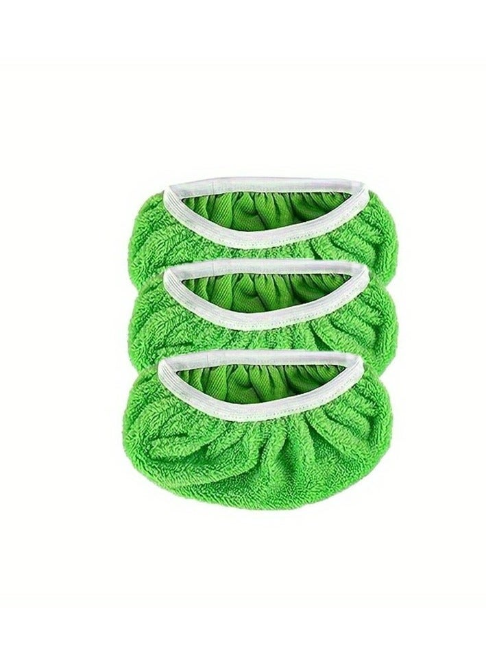 3pcs, Reusable Mop Replacement Pad, Flat Floor Mop Cloth, Washable And Durable Replacement Mop Cloth, Dust Removal Mop Head, Wet And Dry Use, Easy To Clean, Cleaning Supplies(mop not included) - Image 5