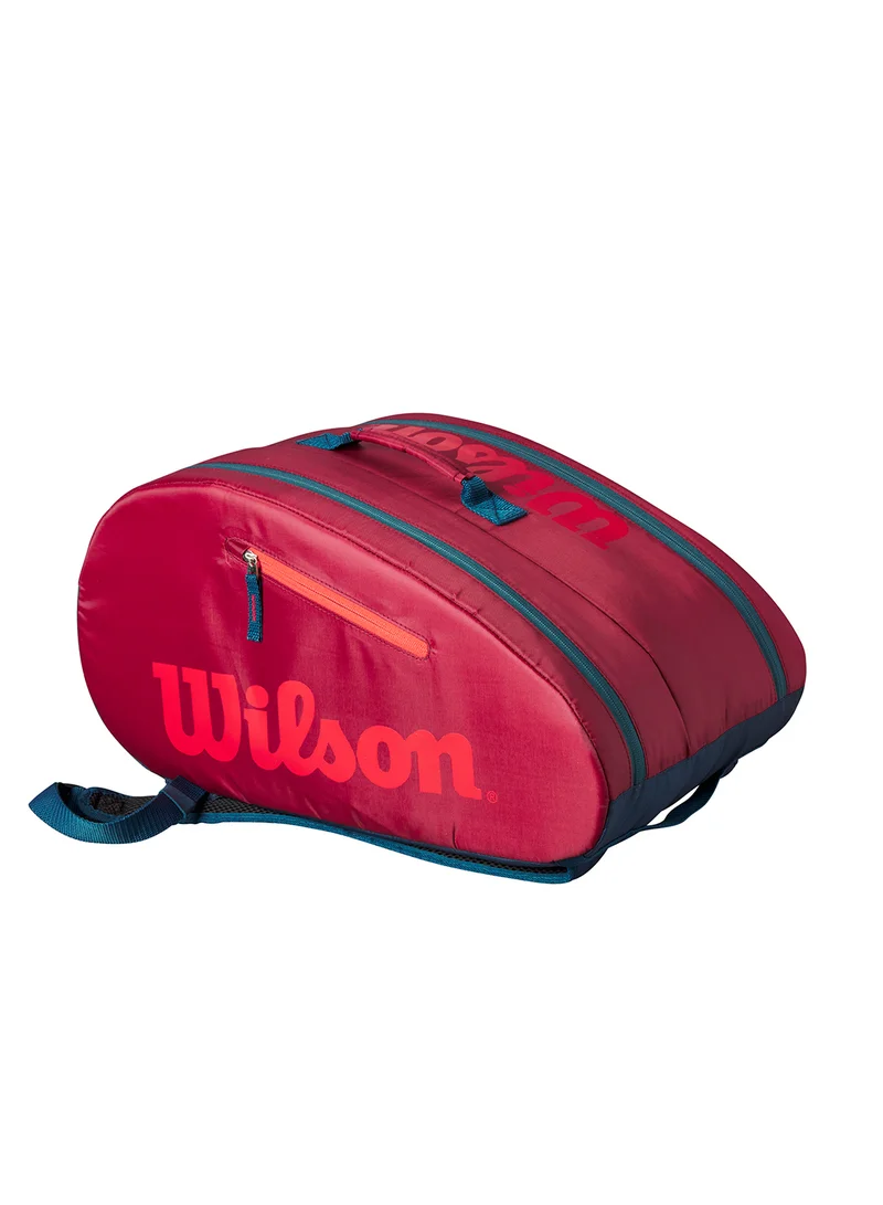 Wilson Junior Padel Bag, Red/ Infrared