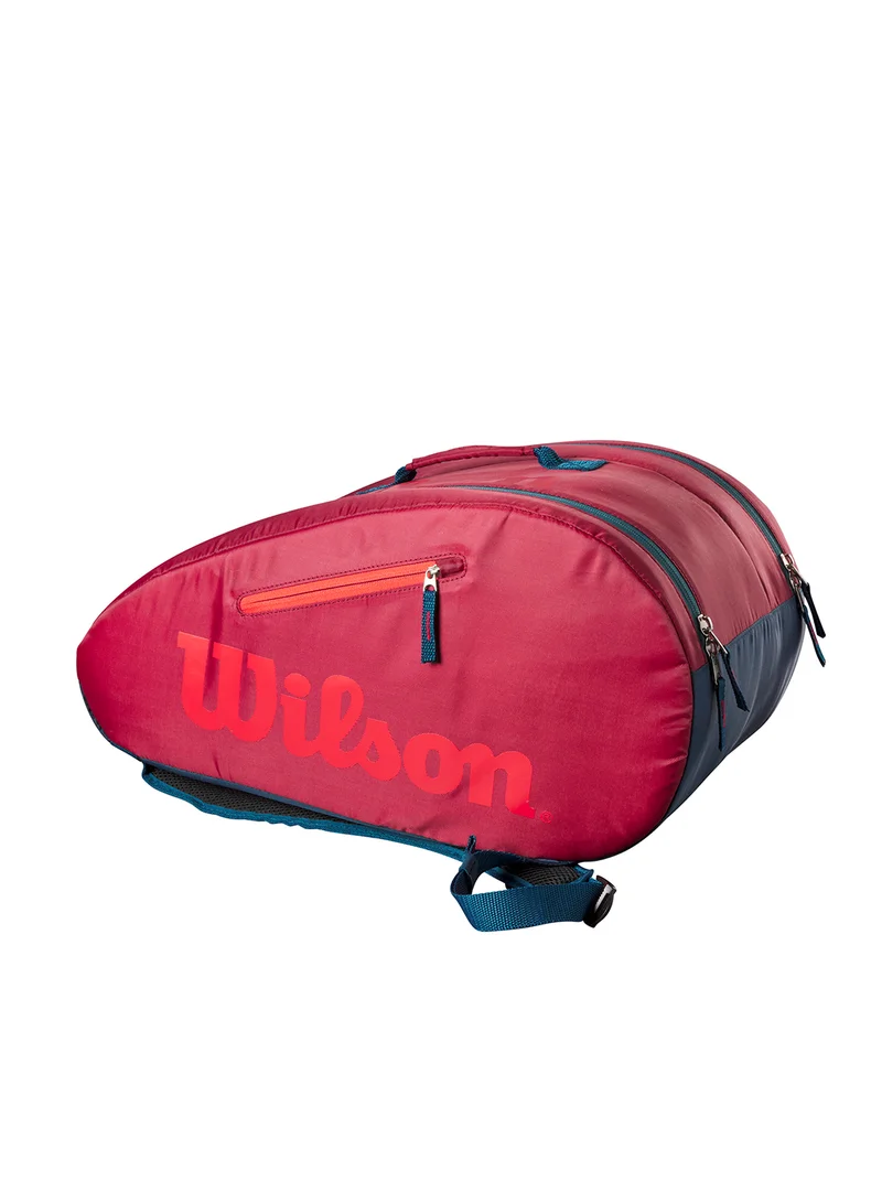 Wilson Junior Padel Bag, Red/ Infrared