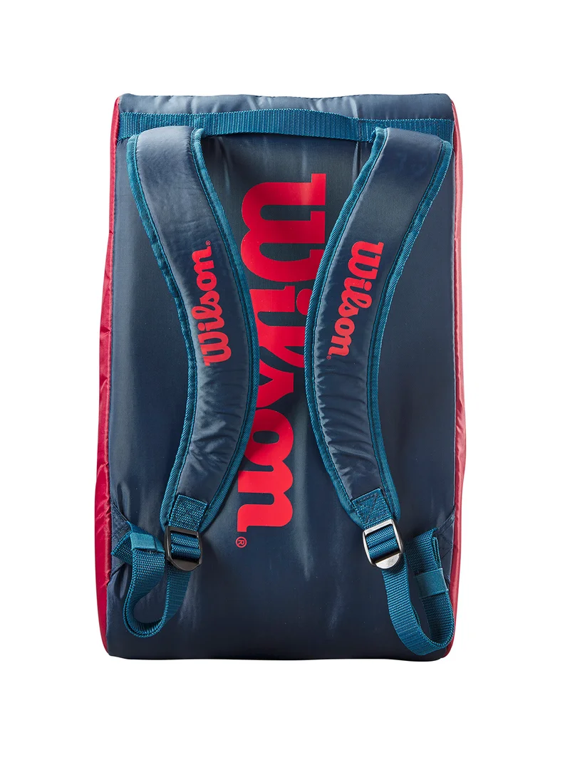 Wilson Junior Padel Bag, Red/ Infrared