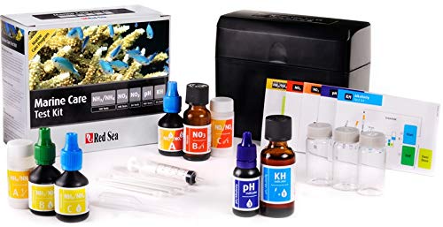 Red Sea Marine Care Test Kit - High Accuracy Water Tests for Ammonia, Nitrate, Nitrite, pH & Alkalinity - Essential for Saltwater Aquarium Health - Image 2