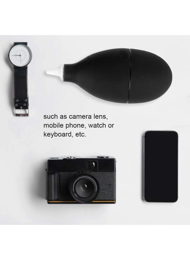 klarako - Air Pump Dust Blower, Rubber Oval Soft Tip Silicone Super Air Blower Blaster Pump Dust Cleaner for Camera Watch Phone Keyboard Lens Filter Cleaning - Image 1