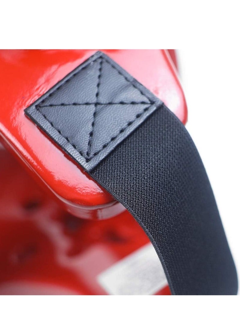 Spall - Headgear for Adults Kids, Safety Head Guard,Brace Head Protection,PU Leather Boxing Helmet for Traning Kickboxing MMA Muay Thai Sparring Martial Arts Karate Taekwondo - Image 1