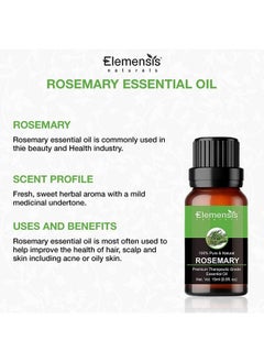 Pure Rosemary Essential Oil For Hair Growth Good Vibes Face & Skin Natural Therapeutic Grade Rosemary Oil 15Ml - pzsku/ZD577CED43AF10AAB1012Z/45/_/1679383500/66834288-8143-417d-b118-c3c2a15cebac