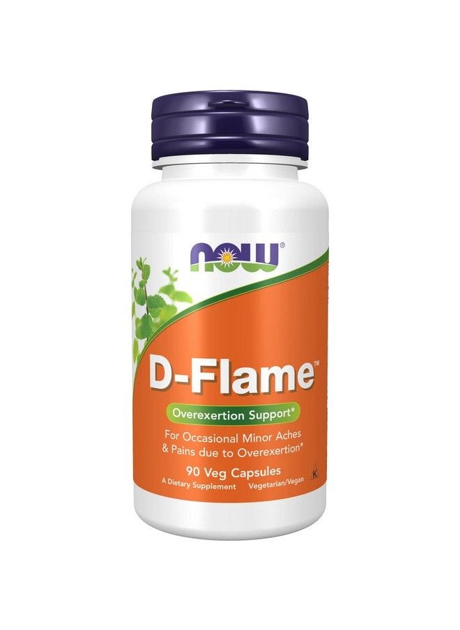 Supplements Dflame™ With A Blend Of Complementary Herbs Overexertion Support* 90 Veg Capsules