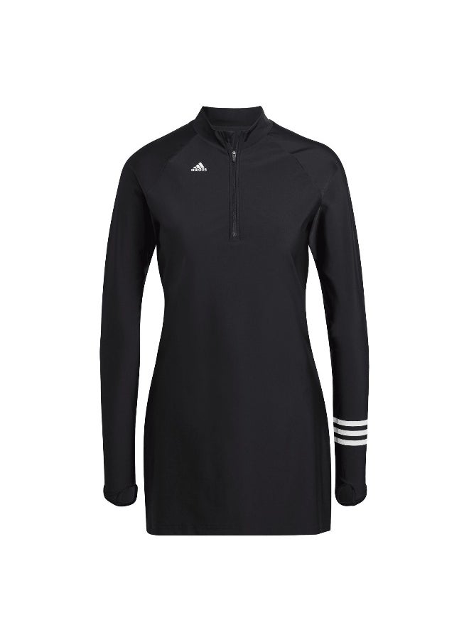 Adidas adidas 3S Ls Swim Top Black Swim Tops 2  - Image 1