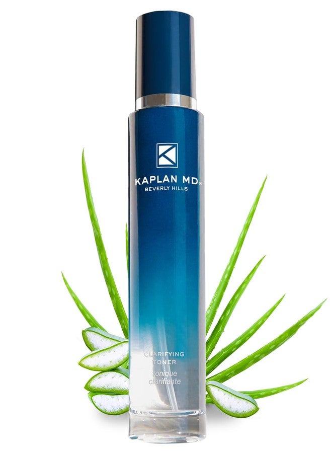 Kaplan MD Clarifying Toner - Hydrating Toner for Face with Hyaluronic Acid, Rosewater, & Aloe Vera - Face Mist for All Skin Types & Pore Tightening and Skin Texture Refining - 3.4 fl oz - Image 1