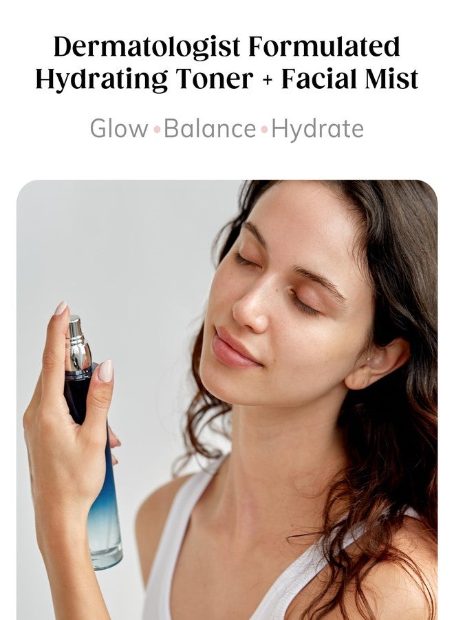 Kaplan MD Clarifying Toner - Hydrating Toner for Face with Hyaluronic Acid, Rosewater, & Aloe Vera - Face Mist for All Skin Types & Pore Tightening and Skin Texture Refining - 3.4 fl oz - Image 2