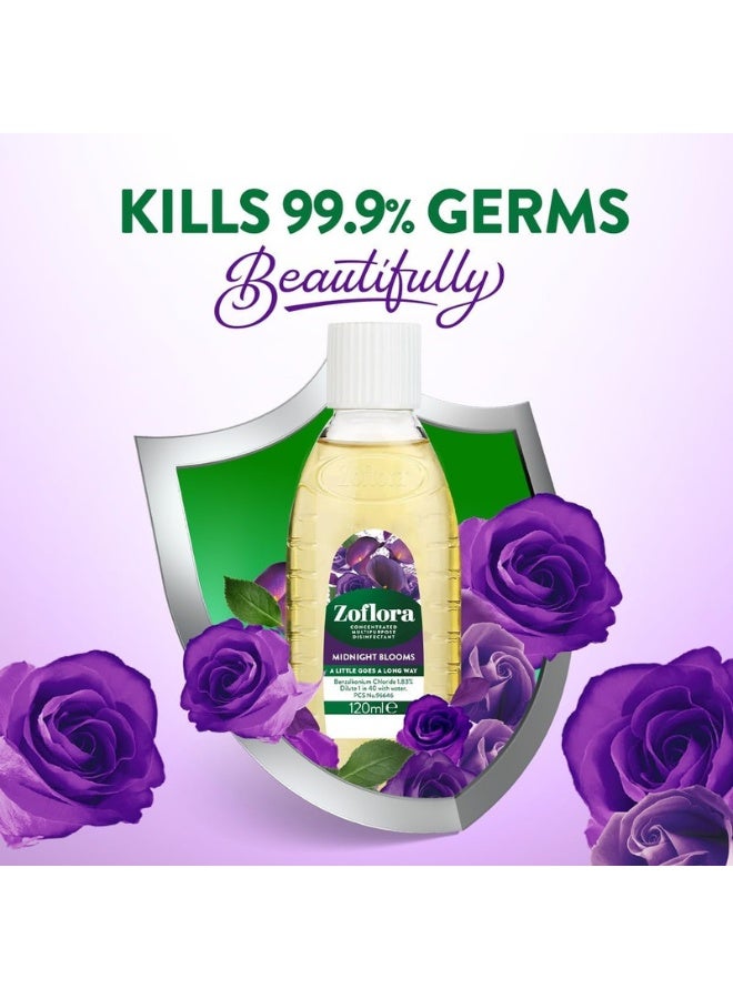 Zoflora Midnight Blooms Room Freshener – 120ml - Image 2