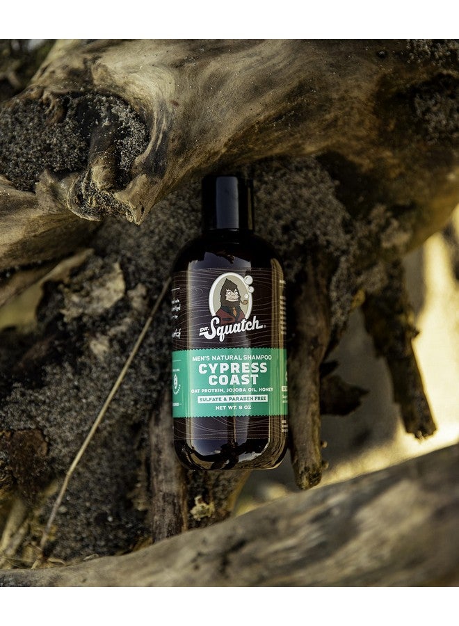 دي آر. سكواتش شامبو دكتور سكواتش سيبرس كوست للرجال - يحافظ على مظهر الشعر كثيفًا وصحيًا ورطبًا - شامبو مرطب للرجال من مصادر طبيعية - Image 3