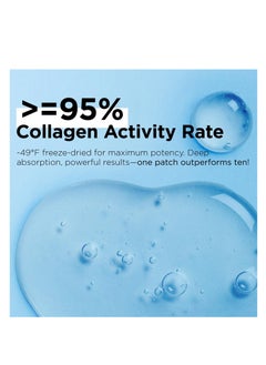 Dongyu Dongyu Collagen Under Eye Patches: Anti-aging Firming Collagen Eye Masks with Lying Energy - Freeze-dried Anti Wrinkle Eye Pads - Puffy Eyes Treatment with Caffeine Hyaluronic Acid Peptides - 4 Pairs  - Image 3