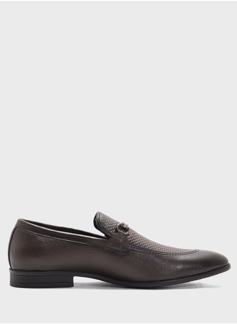 Robert Wood Genuine Leather Formal Slip Ons  - Image 1