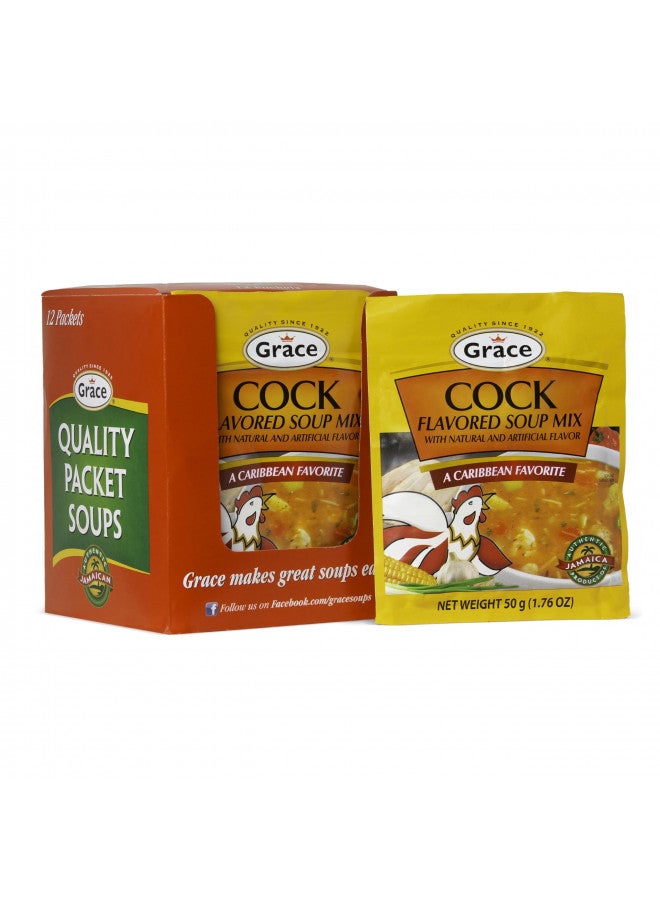 Grace Cock Flavored Soup Mix, 1.76 Oz (Pack of12) - Image 1