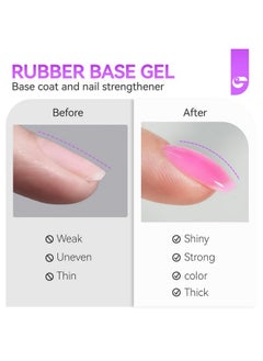 gelike ec UV Glue for Nails - 6 in 1 UV Nail Glue with Jelly Gel Polish Base Coat,Gelike EC Strong Adhesive for Press on Nails Acrylic Tips,Ideal for Salon and Beginners  - Image 4