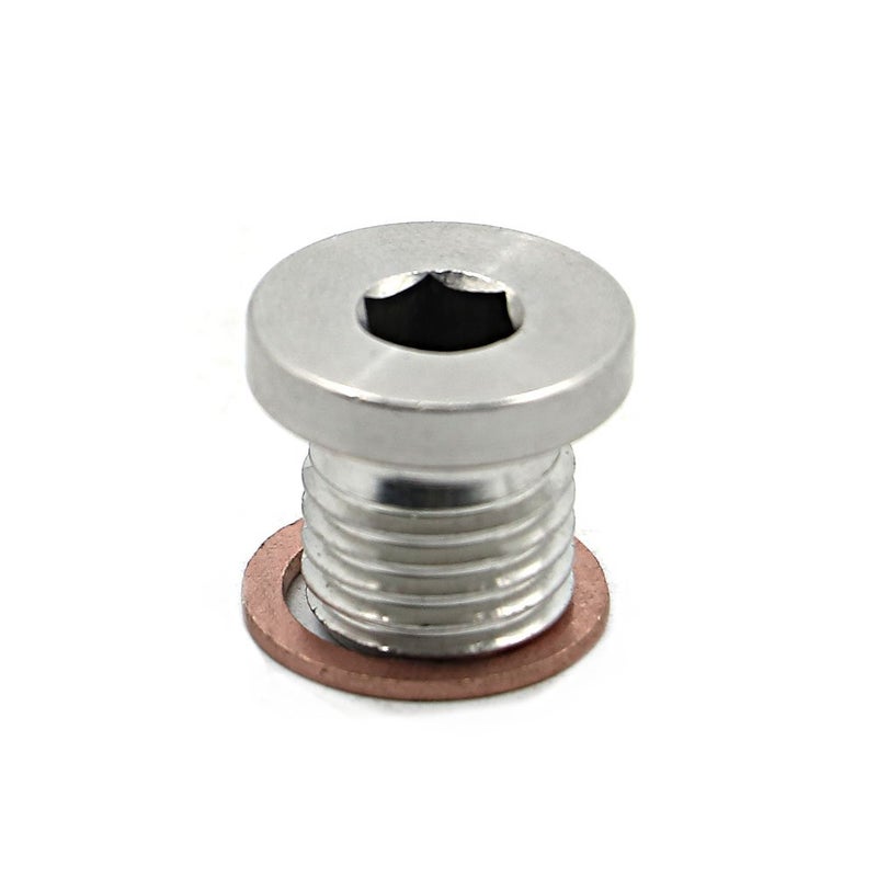 Alpha Rider Crankcase Engine Oil Drain Plug and Washer for Polaris RZR 570 800 900 1000 Sportsman 570 600 700 800 850 1000 Ranger 570 700 800 900 ETX Scrambler 850 1000 ACE 325 570