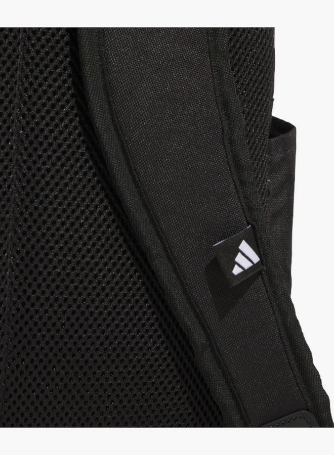 Adidas Logo Print School Backpack With Adjustable Straps And Zip Closure - 15X30X45 Cm - Image 5