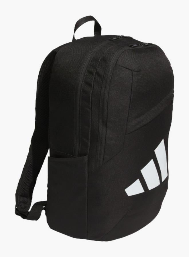 Adidas Logo Print School Backpack With Adjustable Straps And Zip Closure - 15X30X45 Cm - Image 3