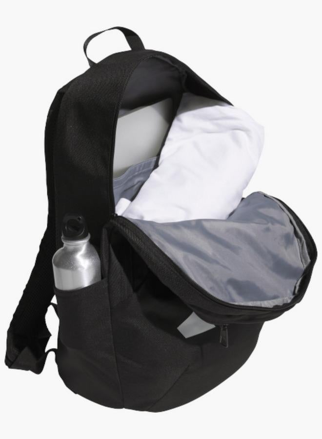 Adidas Logo Print School Backpack With Adjustable Straps And Zip Closure - 15X30X45 Cm - Image 4