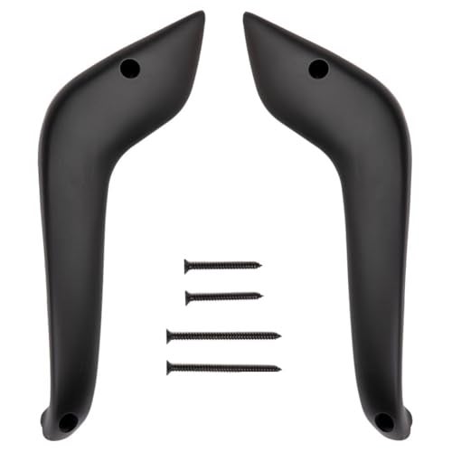HY-SPEED HYSPEED 2 PCS Black Left and Right Side Interior Pull Door Handle Compatible with 2011 2012 2013 2014 2015 2016 2017 2018 2019 2020 11 12 13 14 15 16 17 18 19 20 Fiesta fit for Power Window - Image 1