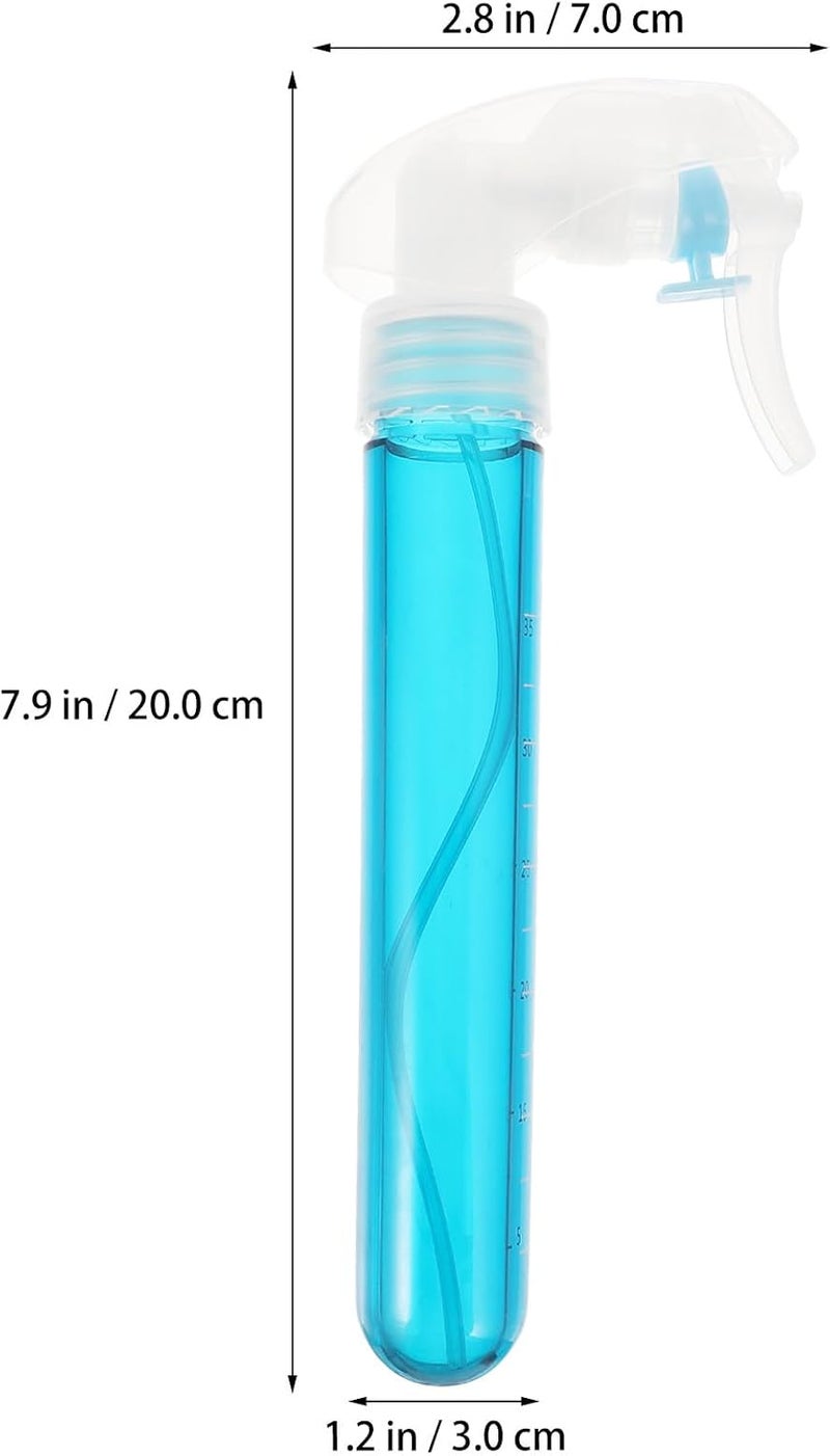Garneck 4 قطع زجاجات رذاذ مستمر لتصفيف الشعر، أزرق، أصفر، أحمر، أدوات رذاذ عالية الضغط للصالونات والتنظيف المنزلي للاستخدام من قبل الحلاقين وأخصائيي التجميل - Image 2