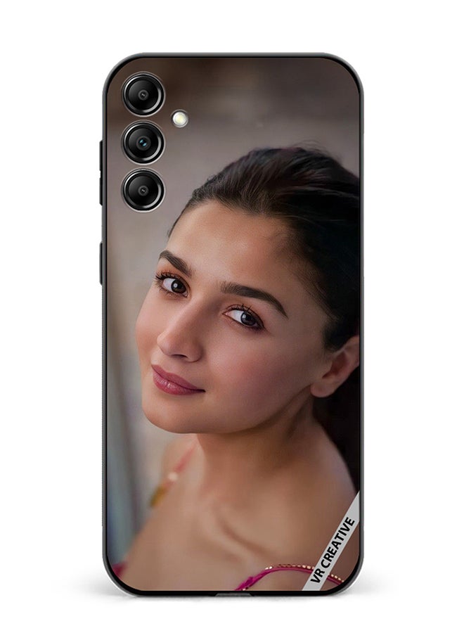 VR CREATIVE Protective Case Cover For Samsung Galaxy A55 Bollywood Actress Alia Bhatt Design Multicolour - Image 1