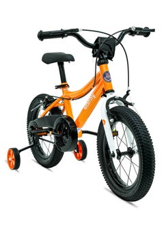 Whimsy Whimsy - Classic 14" Kids Bike  2-Minute Assembly, Handbrake, Child-Friendly Cycle, Adjustable Saddle - Orange  - Image 2