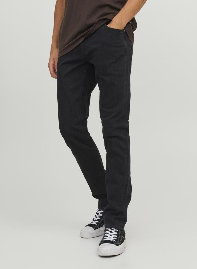 JACK & JONES Mid Rise Slim Fit Jeans - Image 1