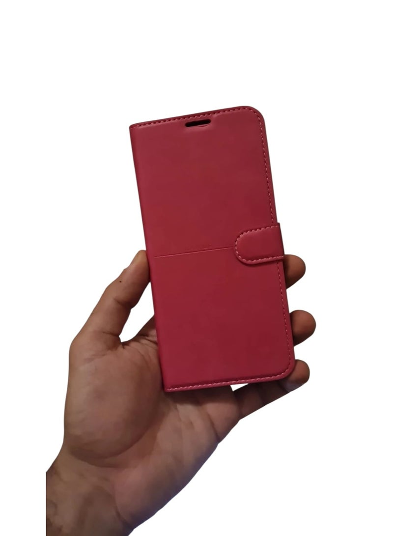 Front and back leather cover For Xiaomi Mi 9T - Pink