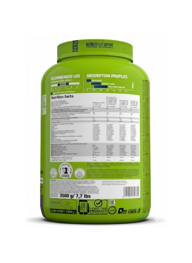 Olimp Carbonox High Energy Carbohydrate Powder - 3500G - Advanced Muscle Fuel & Recovery Supplement - Pineapple Flavor - Image 2
