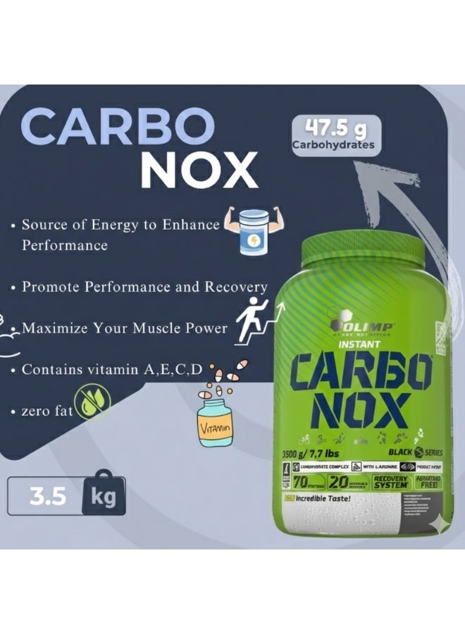 Olimp Carbonox High Energy Carbohydrate Powder - 3500G - Advanced Muscle Fuel & Recovery Supplement - Pineapple Flavor - Image 5