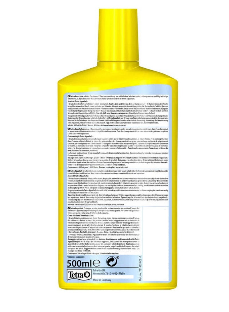 Tetra Aquasafe Water Cleaner 500 ML - Image 5