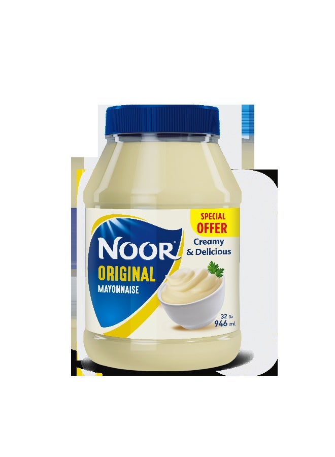 Noor عبوة مايونيز أصلية 946 مل عرض خاص