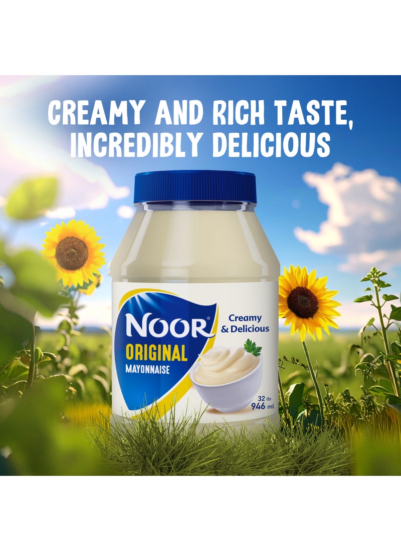 Noor Original Mayonnaise Jar 946 Ml Promo Pack - Image 4