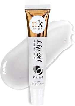 Nicka K New York جل لمعان الشفاه NK 15 مل فيتامين E لامع يغذي بنكهة العنب ولبان جوز الهند والنعناع من Nicka K عبوة متعددة من 4 - Image 4