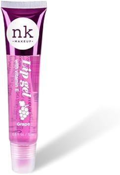 Nicka K New York جل لمعان الشفاه NK 15 مل فيتامين E لامع يغذي بنكهة العنب ولبان جوز الهند والنعناع من Nicka K عبوة متعددة من 4 - Image 5