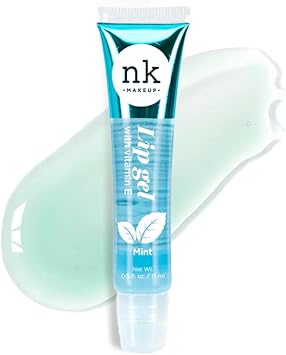 Nicka K New York جل لمعان الشفاه NK 15 مل فيتامين E لامع يغذي بنكهة العنب ولبان جوز الهند والنعناع من Nicka K عبوة متعددة من 4 - Image 2