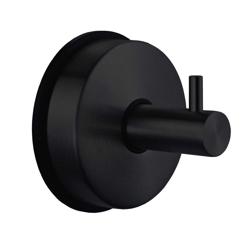 Strong Suction Cup Hooks for Bathroom and Kitchen dusting black dusting black