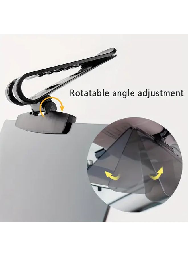 Black Universal Anti Glare Car Sun Visor Protects From UV Rays And Snow Blindness - Image 2