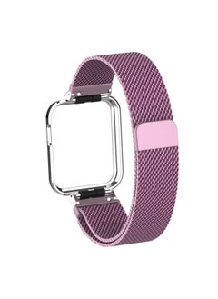 Replacement Strap For Xiaomi Mi Watch Lite / Redmi Watch Milanese Magnetic Metal Watchband Rose Pink