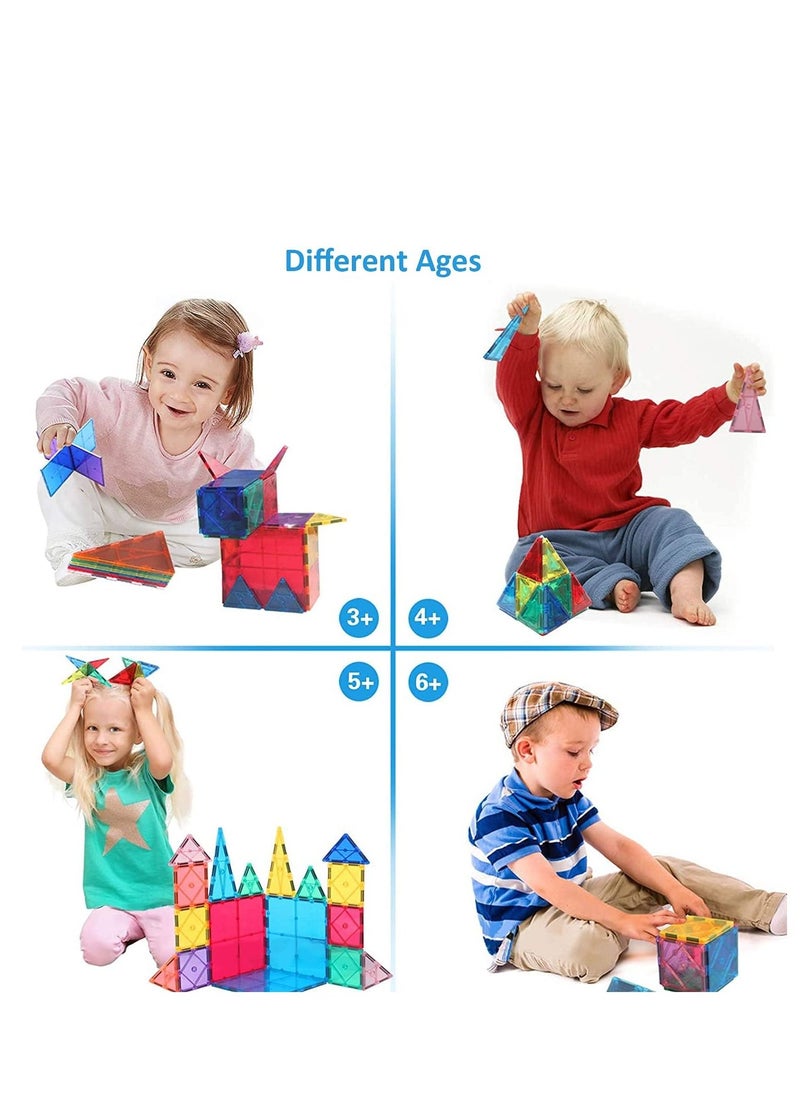 Cordova 3D Star Magnetic Tiles Set With Fun and Educational Toy STEAM for Learning & Creativity Best Gift for 3 to 8 Years Old Boys Girls (48 PCs)  - Image 3