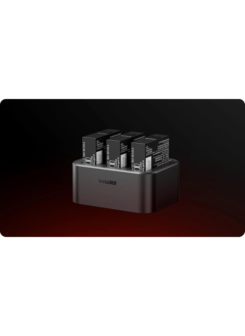 Insta360 Insta360 Ace Pro Battery  Fast Charge Hub Bundle  Includes Fast Charge Hub  2 Batteries  - Image 5