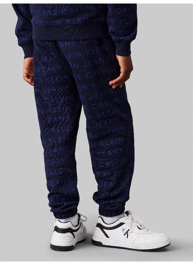 كالفن كلاين جينز Youth All Over Printed Joggers