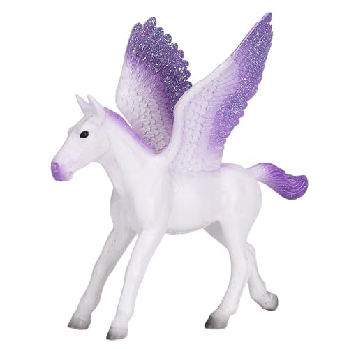 MOJO Pegasus Baby Lilac HandPainted Toy Figure Fantasy Figurines Collection True to Life Highly Detailed Designed in UK - Image 1