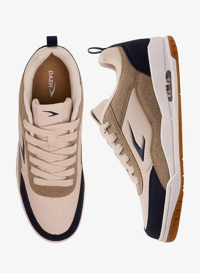 Dash Men Suede Lace-Up Ankle Sneakers